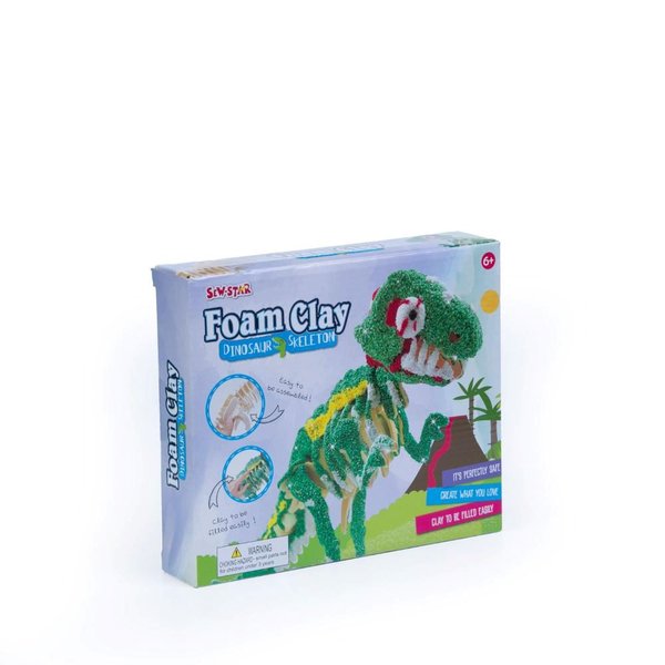 SEW STAR Foam Clay Dinosaur Skeleton