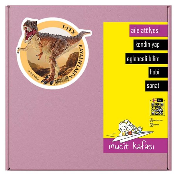 Mucit Kafası 2'li Kardeş Seti T-Rex Kayalıklarda + Raptor Kayalıklarda