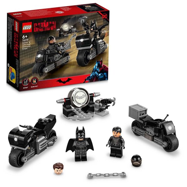 LEGO DC Batman: Batman ve Selina Kyleın Motosiklet Takibi 76179