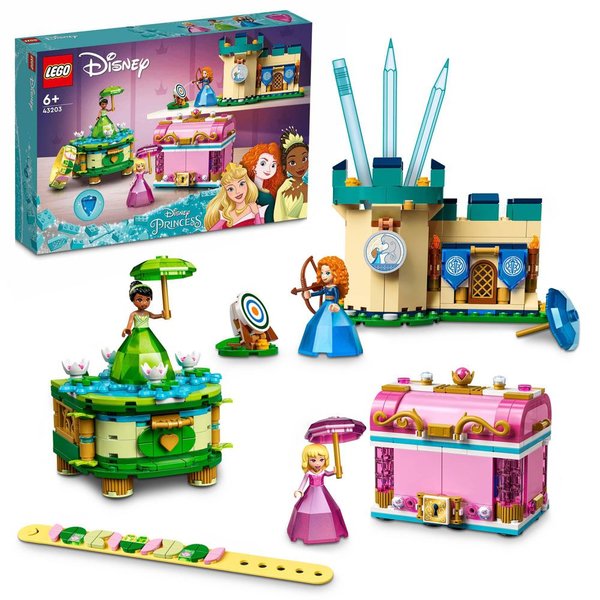 LEGO Disney Aurora Merida ve Tiananın Büyülü Eserleri 43203