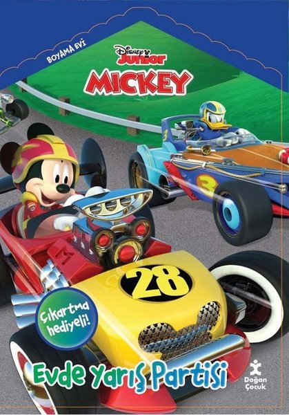 Disney Junior Mickey - Evde Yarış Partisi - Boyama Evi