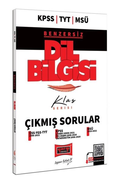 KPSS TYT MSÜ Klas Serisi Benzersiz Dil Bilgisi Çıkmış Sorular