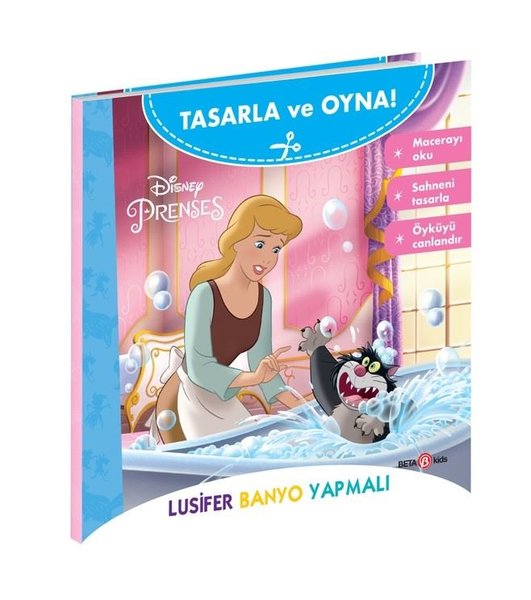 Disney Prenses - Tasarla ve Oyna! Lusifer Banyo Yapmalı