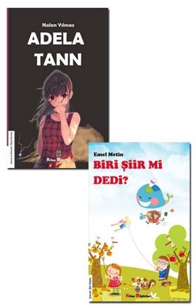 Adela Tann - Biri Şiir mi Dedi? Çocuk Kitapları Seti - 2 Kitap Takım