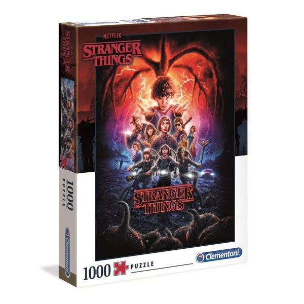 Clementoni Stranger Things 1000 Parça Puzzle 239543