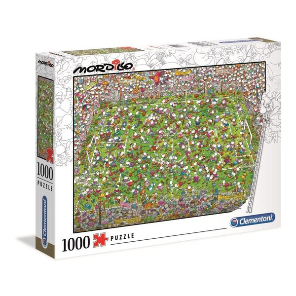 Clementoni Mordillo The Match 1000 Parça Puzzle 39537