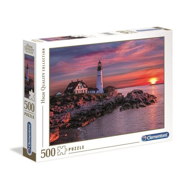 Clementoni High Quality Collection Portland Head Light 500 Parça Puzzle 35049