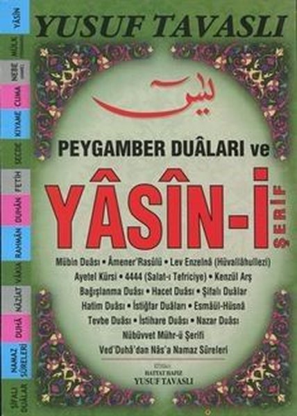 Peygamber Duaları ve Yasin-i Şerif - Çanta Boy Fihristli