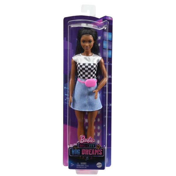 Büyük Şehir Büyük Hayaller Serisi Barbie Brooklyn Bebeği GXT04