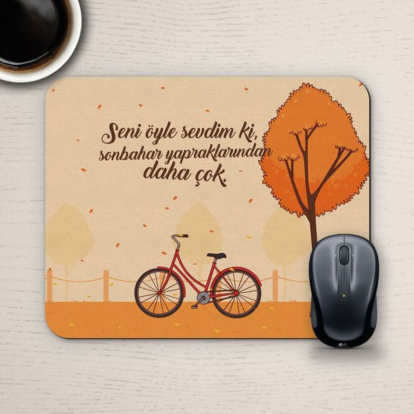 E-Hediyeci Özel Tasarım Romantik Mousepad - No14