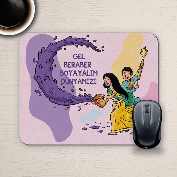 E-Hediyeci Özel Tasarım Romantik Mousepad - No24