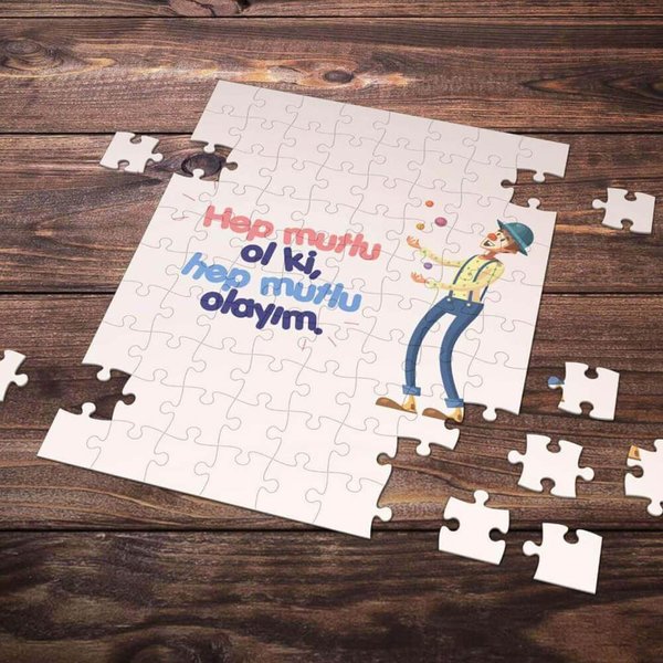 E-Hediyeci 99 Parça Romantik Tasarımlı Puzzle Yapboz No18