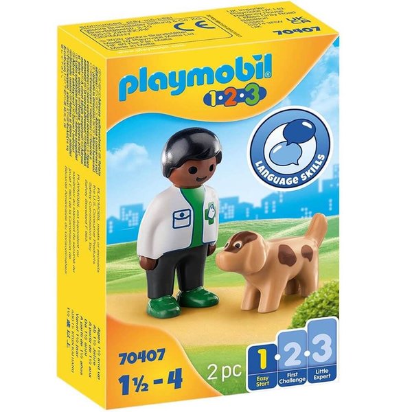 Playmobil Vet with Dog