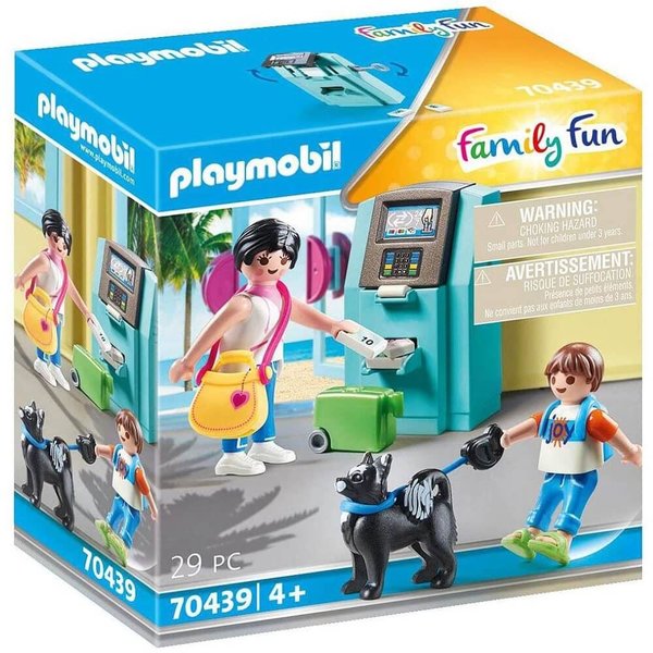 Playmobil Tourists with ATM