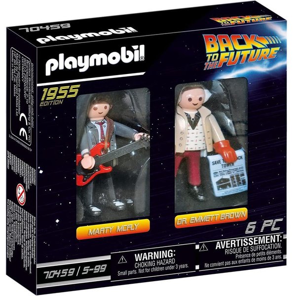 Playmobil Back to the Future Marty Mcfly and Dr