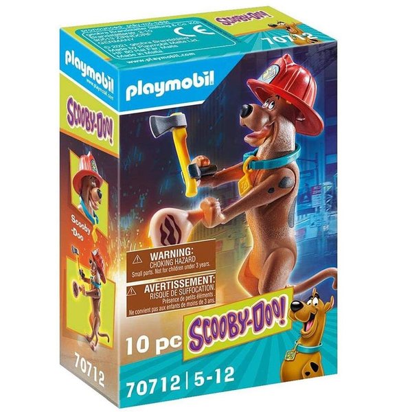 Playmobil SCOOBY-DOO! Collectible Firefighter Figure