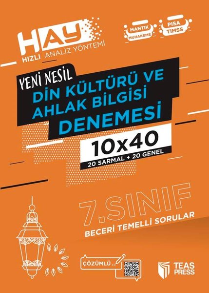 HAY 7.Sınıf Din Kültürü Branş Deneme