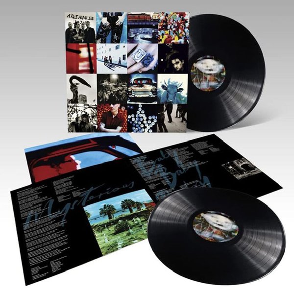 U2 Achtung Baby Plak