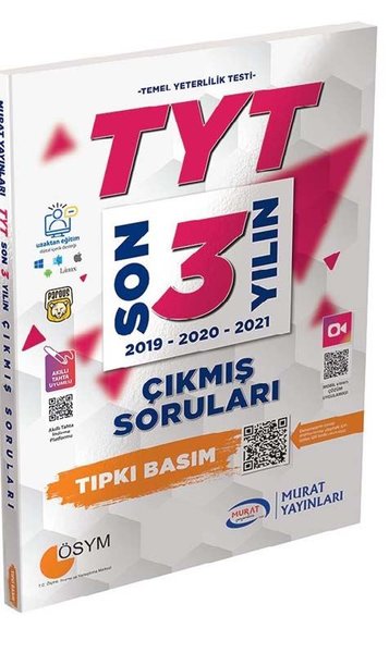 TYT Son 3 Yılın Çıkmış Sınav Soruları 2019-2021