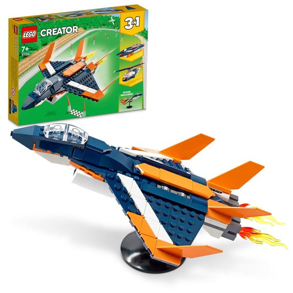 LEGO Creator Süpersonik Jet 31126