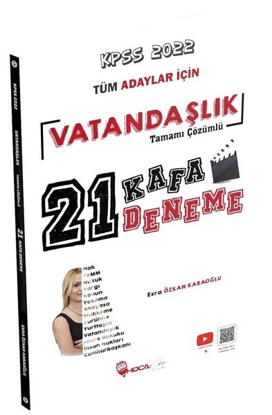 KPSS Vatandaşlık 21 Kafa Deneme Tamamı Çözümlü