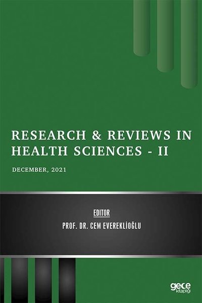 Research and Reviews in Health Sciences 2 - December 2021