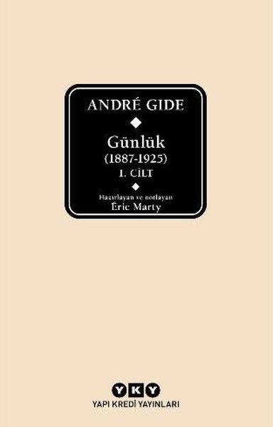 Andre Gide Günlük 1887-1925 1.Cilt - Kutulu