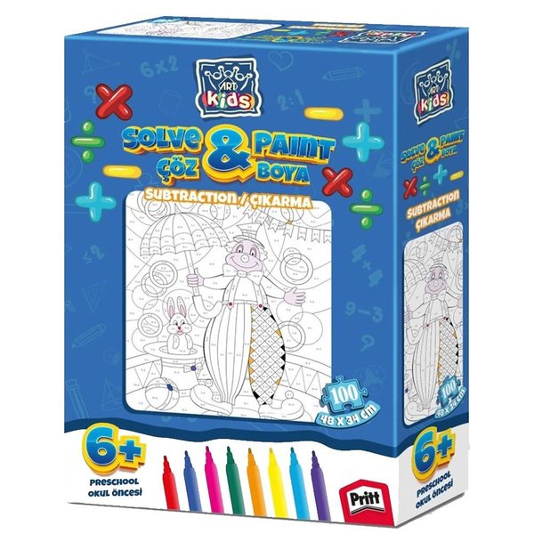 Art Kids Çöz Boya Çıkarma 5847