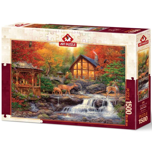 Art Puzzle Hayatın Renkleri 1500 Parça Puzzle 5396