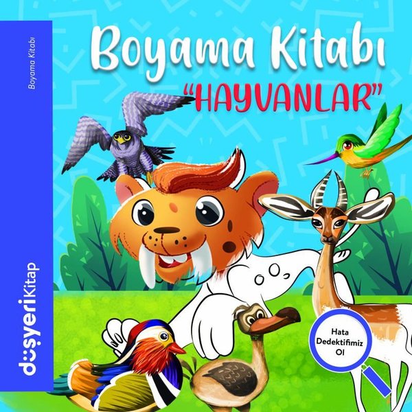 Hayvanlar Boyama Kitabı