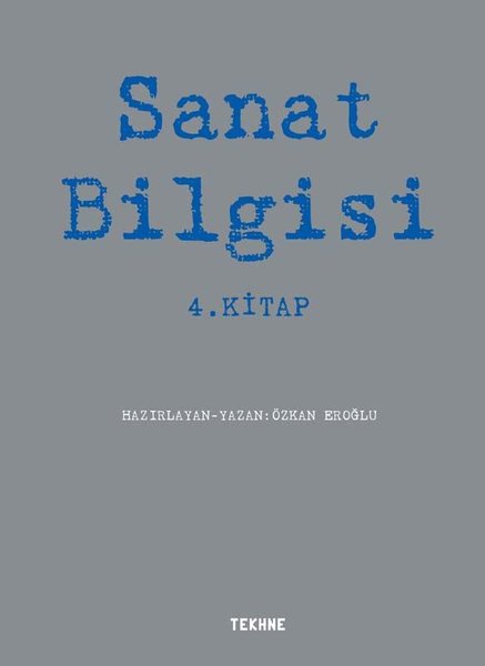 Sanat Bilgisi 4.Kitap