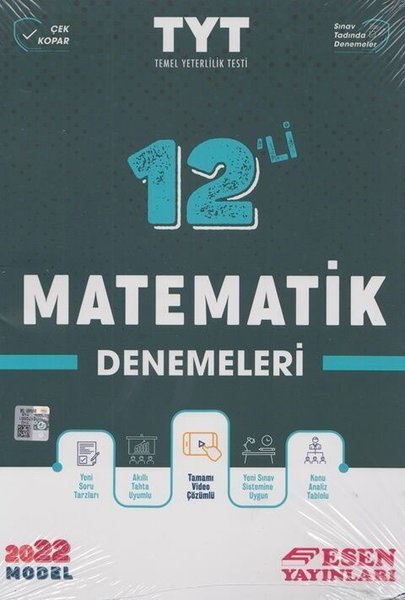 2022 TYT Matematik 12'li Deneme