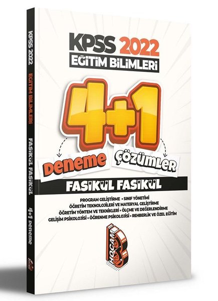 2022 KPSS Eğitim Bilimleri 4+1 Fasikül Deneme