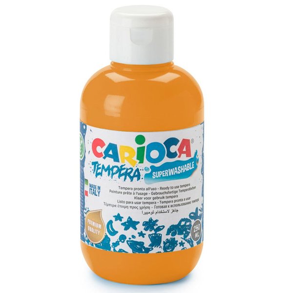 Carioca Guaj Boya Süper Yıkanabilir 250ml Turuncu