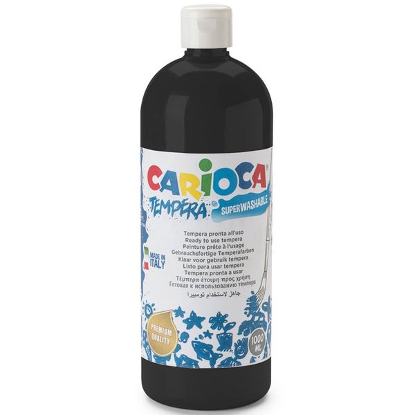 Carioca Guaj Boya Süper Yıkanabilir 1000ml Siyah