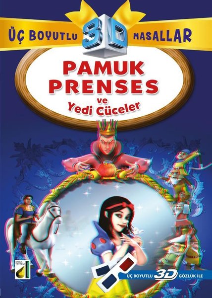 Pamuk Prenses ve Yedi Cüceler + 3D Gözlük Üç Boyutlu Masallar