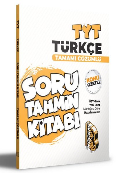 2022 TYT Türkçe Konu Özetli ve Tamamı Çözümlü Soru Tahmin Kitabı