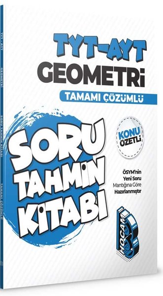 2022 TYT-AYT Geometri Konu Özetli ve Tamamı Çözümlü Soru Tahmin Kitabı