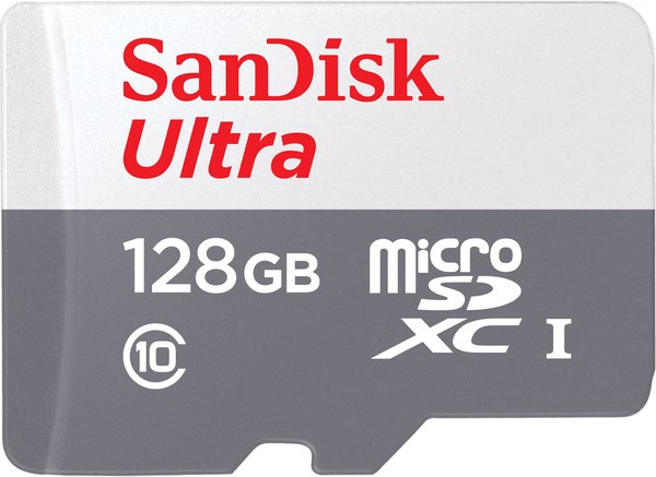 SanDisk Ultra SDSQUNR-128G-GN6MN Class 10 UHS-I U1 128 GB Micro SD Kart