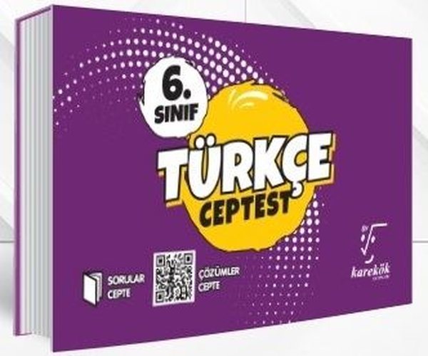 6.Sınıf Türkçe Cep Test