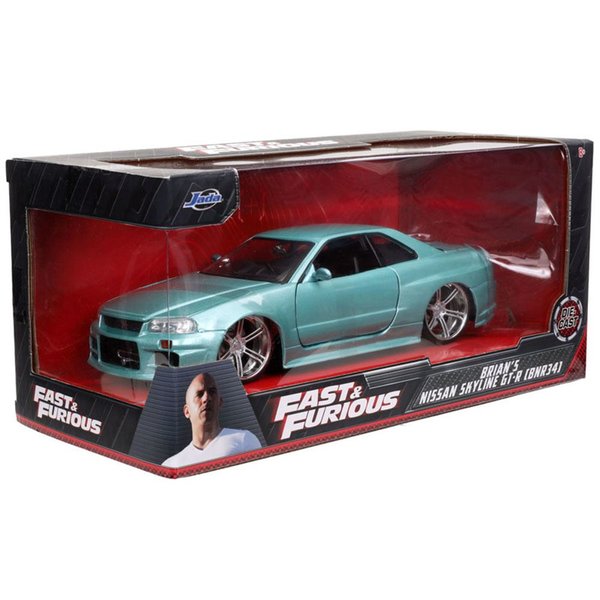 Jada Hızlı ve Öfkeli Fast & Furious 2002 Nissan Skyline Araba