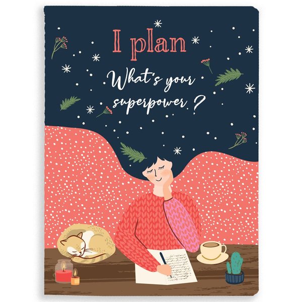 Fulique I Plan What is Your Super Power Terzi Dikişli Defter