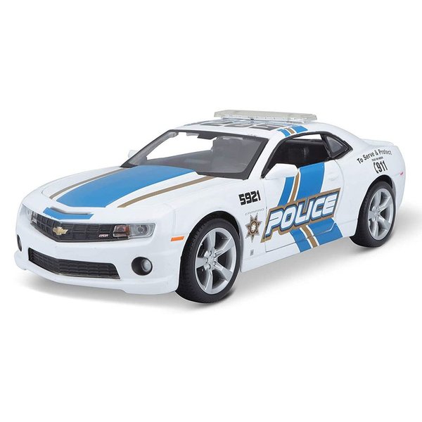 Maisto 1/24 2010 Model Chevrolet Camaro SS RS Police Model Araba