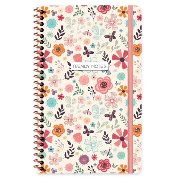 Keskin Color  80 Yaprak Çizgili Defter Trendy Notes Spring Time - Mia