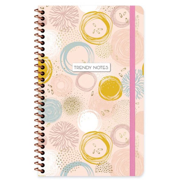 Keskin Color  80 Yaprak Çizgili Defter Trendy Notes Beads - Amber