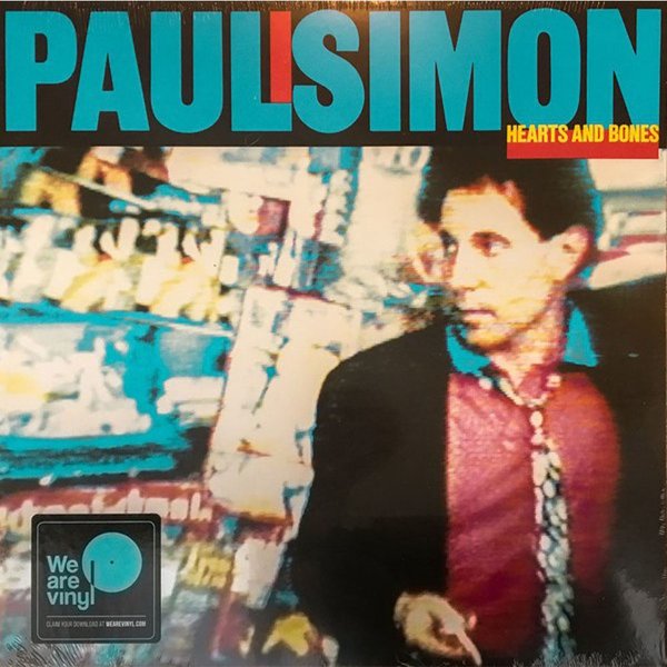 Paul Simon Hearts And Bones Plak