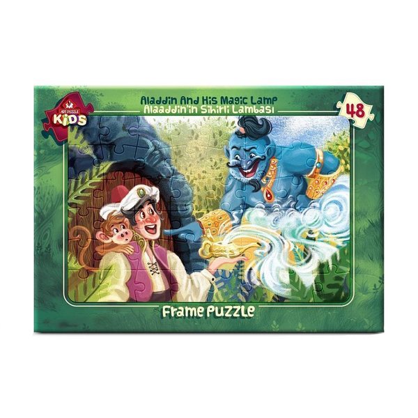 Art Çocuk Puzzle 48 Parça Alaaddin'in Sihirli Lambası 5795