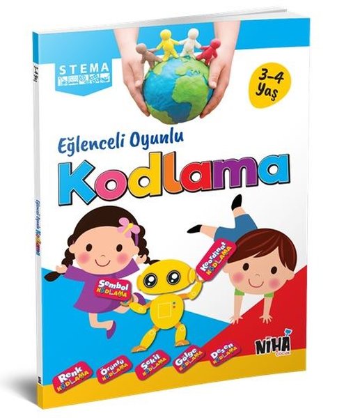 Stema Eğlenceli Oyunlu Kodlama 3 - 4 Yaş