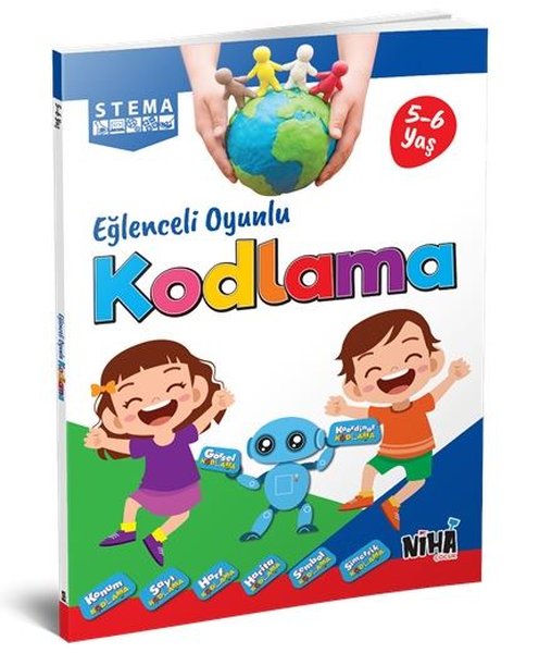 Stema Eğlenceli Oyunlu Kodlama 5 - 6 Yaş