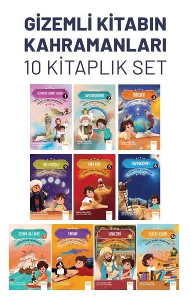 Gizemli Kitabın Kahramanları Seti - 10 Kitap Takım